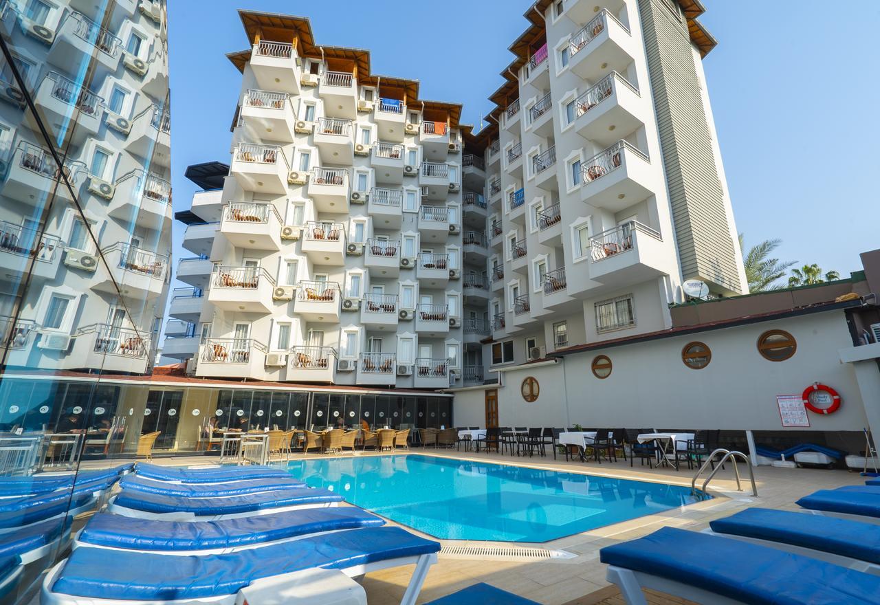 Azak Beach Hotel Alanya Eksteriør bilde