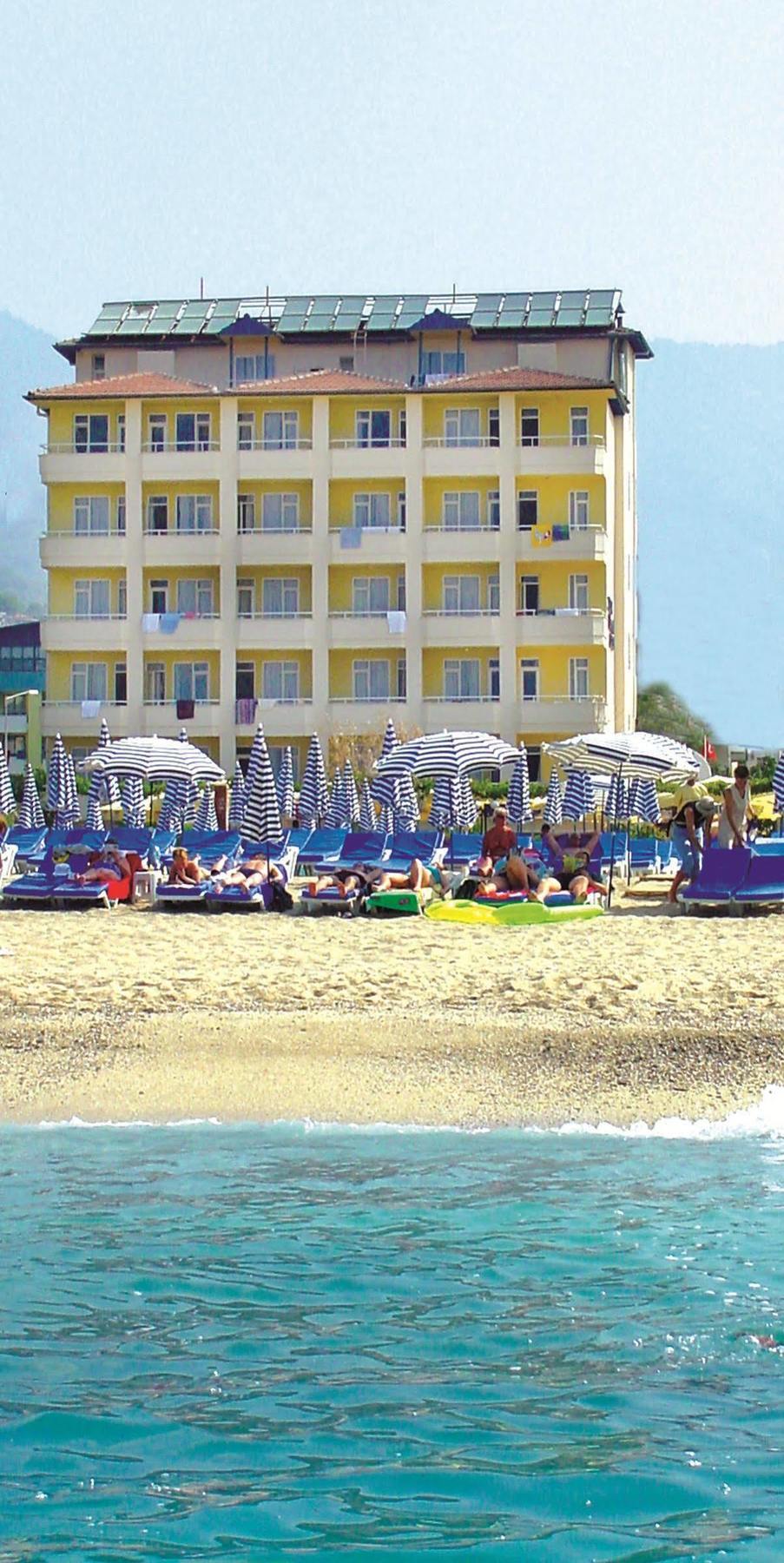 Azak Beach Hotel Alanya Eksteriør bilde