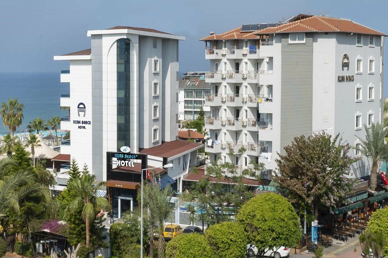 Azak Beach Hotel Alanya Eksteriør bilde